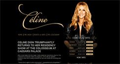Desktop Screenshot of celineinvegas.com